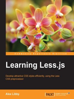 cover image of Learning Less.js